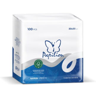 Serv. de masa 30*30, 100buc, Papilion