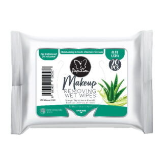 Serv. um. demachiante 20buc, ALOE VERA, Papilion