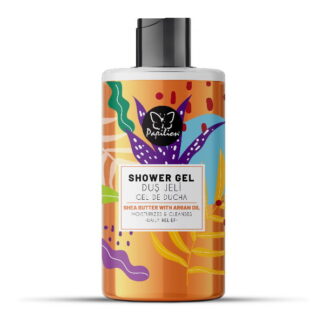 Gel de dus 400ml, ARGAN OIL, SEA BUTTER, Papilion
