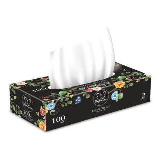 Serv. usc. cut. 100buc, FLOWER, Papilion