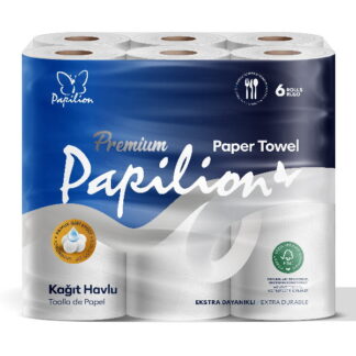 Prosop de hirtie 6buc, Papilion