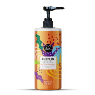 Gel de dus 1L, ARGAN OIL, SEA BUTTER, Papilion