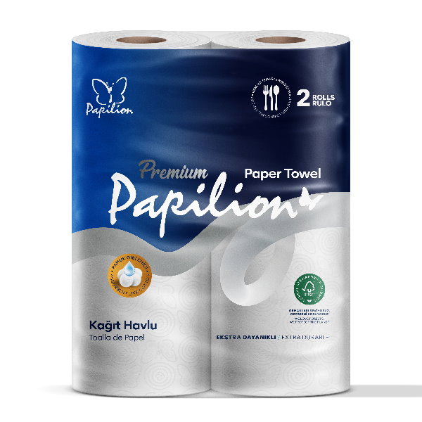 Prosop de hirtie 2buc, Papilion