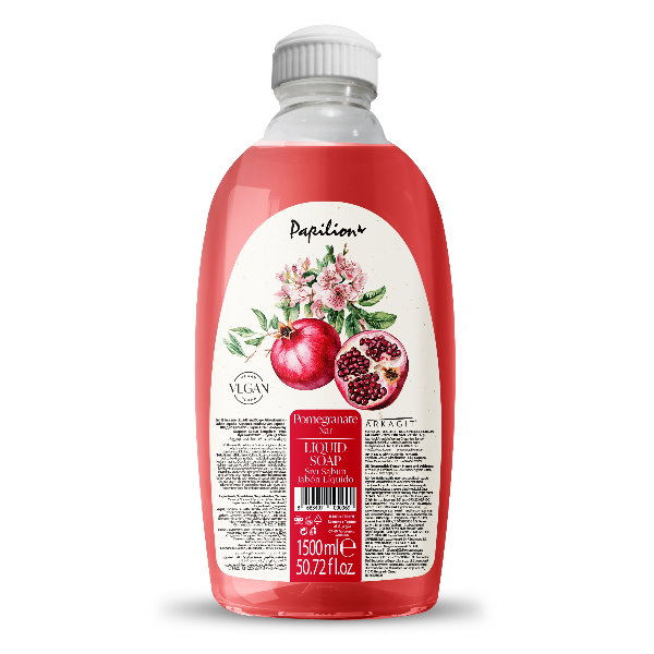 Sapun lichid 1.5L, POMEGRANATE, Papilion
