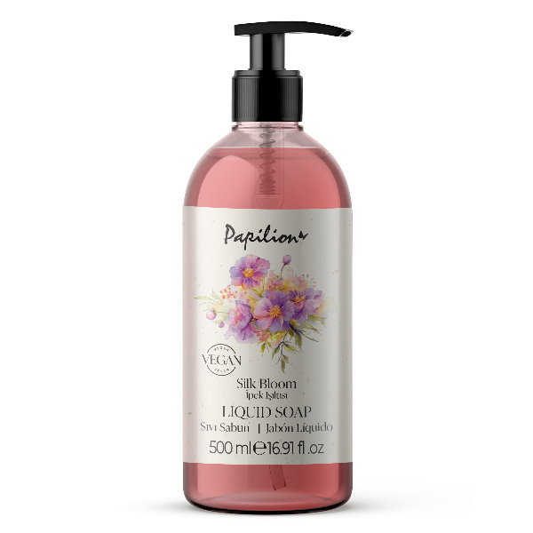 Sapun lichid 0.5L, SILK BLOOM, Papilion